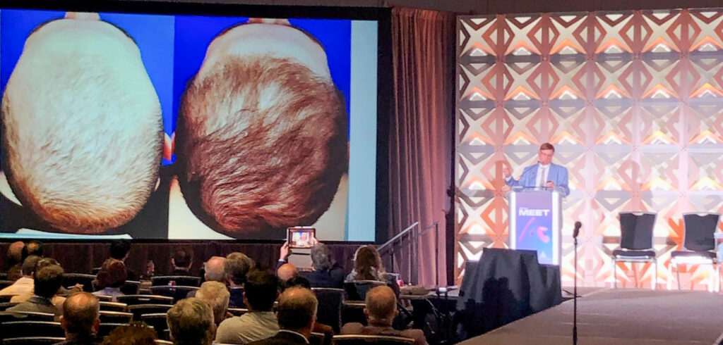 Dr. DiBernardo speaking at the summit